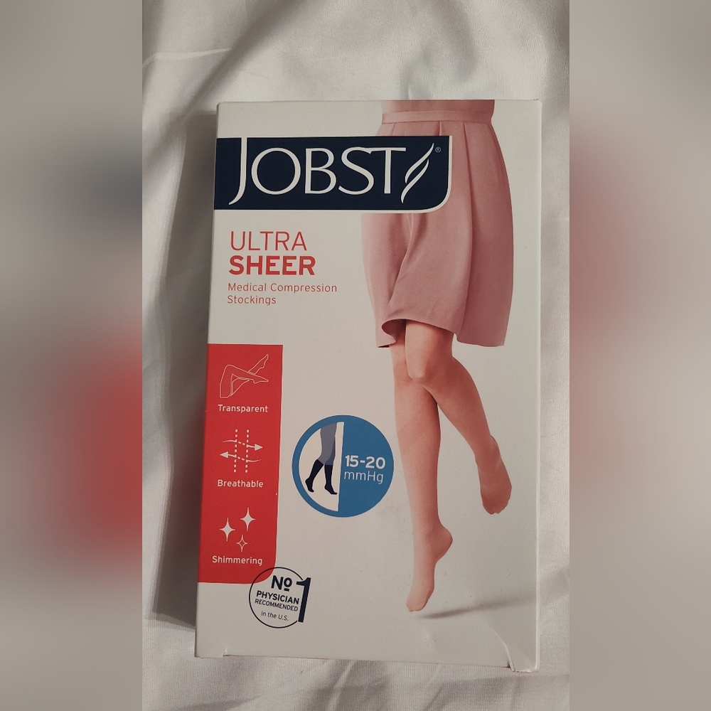 Cream Sheer Hosiery Accessories‎